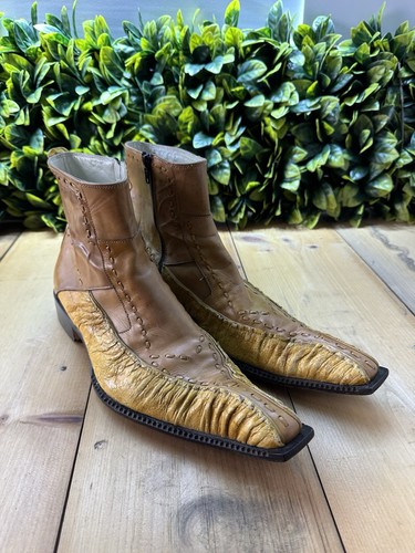 Ghost cognac zipper - cognac,