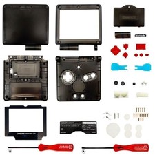 Replacement Housing for Nintendo GBA Game Boy Advance SP Shell Custom Black