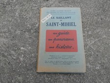 WW1 Guide Michelin Saillant de Saint Mihiel Guerre 1914 1918