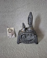 Boite à musique Notre-Dame de Lourdes en métal Seral made in France Lourdes