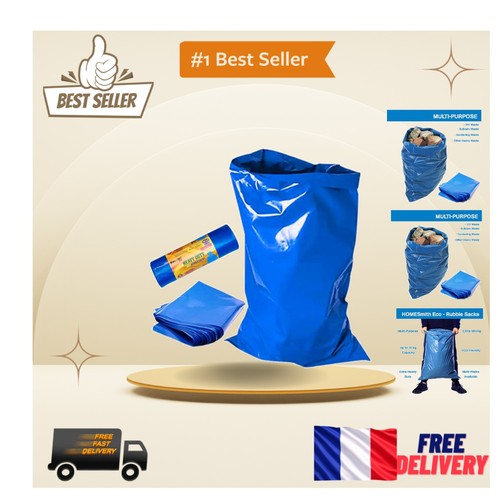 Sacs gravats en plastique - gravats,