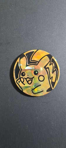 Jeton pokemon pikachu jaune - jeton,