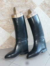 Bottes de cavalerie "Modèle Polonais" (Noir) DELAUNAY Bottier  PARIS  -  41