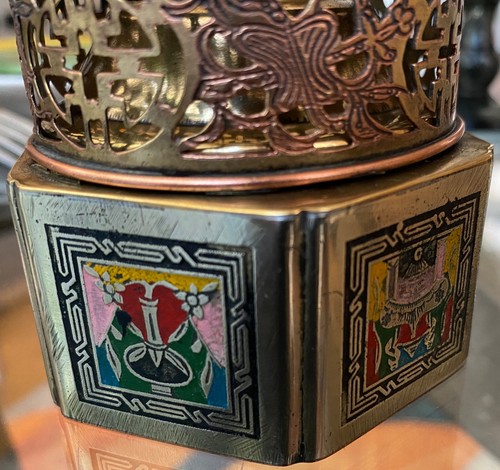 Rare ancienne lampe - lampe, opium