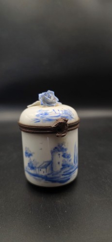 Boîte miniature porcelaine - miniature,
