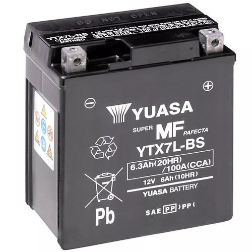 Batterie yuasa ytx7l 12v - yuasa, ytx7l-bs