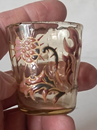 Verre chardon emile gallé - verre,
