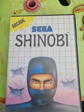 Jeu Game Shinobi console Master system PAL SEGA boite FR COMPLET