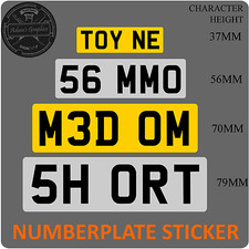 Bâton sur Numéro Plaque