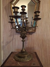 Grand Candélabre en Bronze à