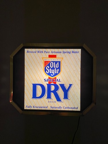 Old style lighted beer - old, in