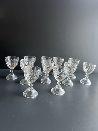 Lot verres liqueur en - lot,