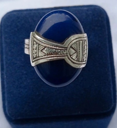 Bague argent massif 925 agate - argent,