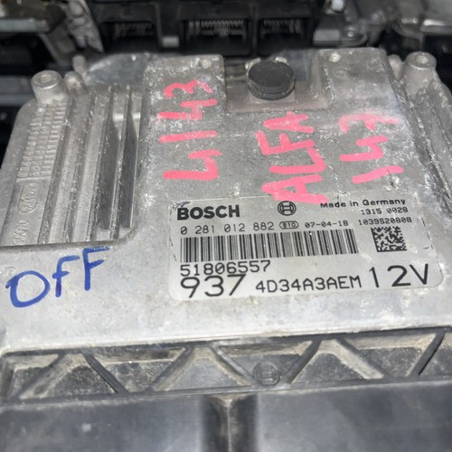 Calculateur moteur alfa romeo - calculateur,