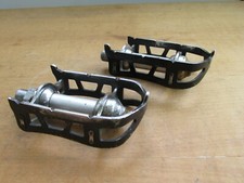 MKS MIKASHIMA QUILL 2K VINTAGE PEDALES VELO COURSE ROAD RACING BICYCLE PEDALS