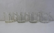 4 ancien pots à confiture en