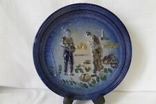 Plaque en grés  d'Alsace Betschdorf - L'angélus d'aprés Jean Millet -