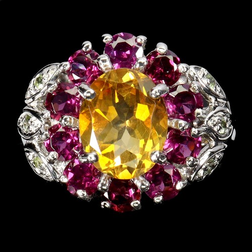925 bague argent ovale - 925,