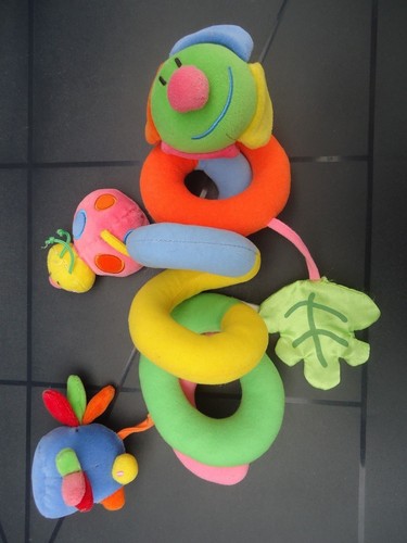 Peluche éveil serpentin - d'éveil,