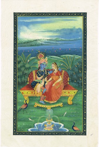 Indien religieux peinture - indien,