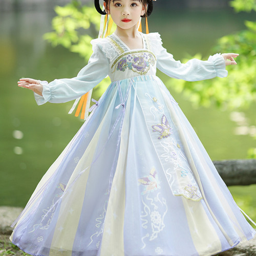 Robe hanfu fille costume - robe, tang
