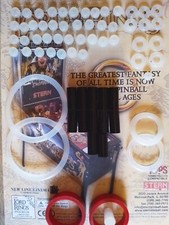 FLIPPER STERN -THE LORD OF THE RING 2003-KIT ELASTIQUE SILLICONE TRANSPARENT-