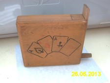  ETUI A CIGARETTES EN BOIS