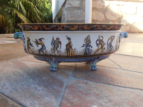 Jardinière gien décor - jardinière,