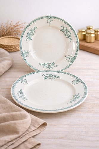 Lot assiettes à - assiettes, soupe