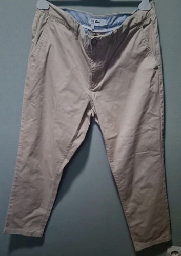 Pantalons lacoste beige - pantalons,