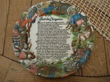 Grande assiette allemande à