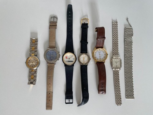Lot montres vintage - lot,