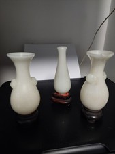 Trois Vases en Verre À