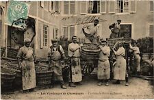 CPA Vendange en Champagne