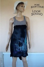Robe originale asymetrique - robe,
