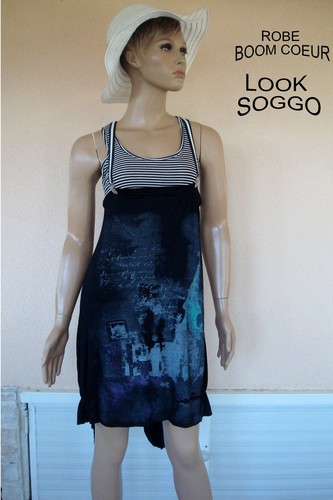 Robe originale asymetrique - originale,