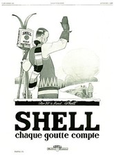 Publicité ancienne huile