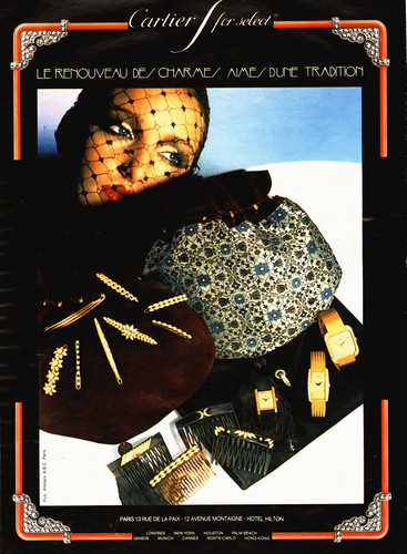 Pub bijoux cartier 1981 - ,