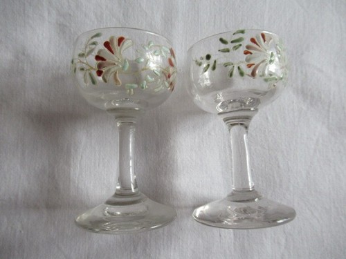 Verres liqueur emailles - 2,