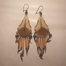 BOUCLE OREILLES INDIENNE