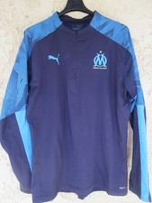 Maillot OLYMPIQUE DE MARSEILLE 2020 OM PUMA top training shirt jersey zip L