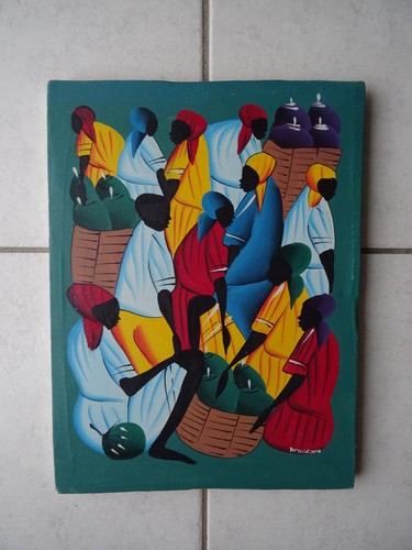 Tableau art naïf toile - art,