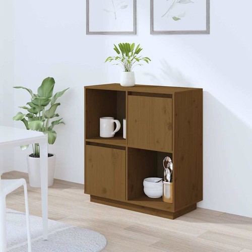 Buffet marron miel - buffet, cm