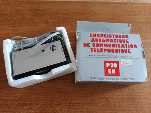 Curiosité rare enregistreur - rare,
