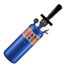 Wiltec Booster de pneus 7L 8 bars Gonfleur Pneus Voiture Canon à air Auto