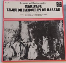Disque marivaux jeu de - marivaux,