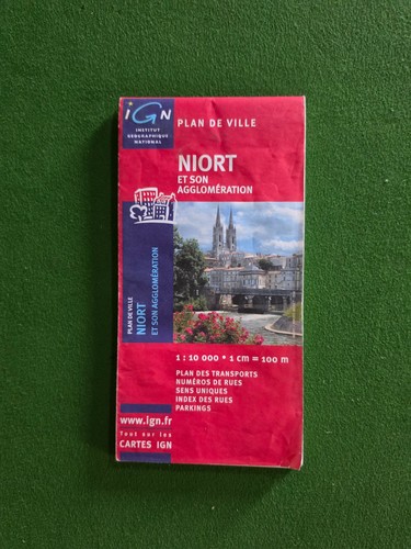 Plan ville ign niort son - plan,