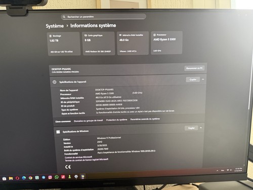 Setup complet ryzen 5 - complet,