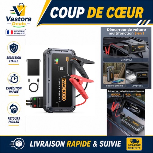 5000a démarreur batterie - 5000a,