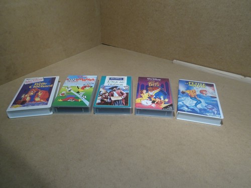 Lot cassettes walt - de, 5